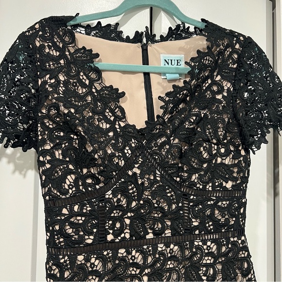 Nue black lace midi dress - Picture 2 of 3